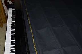 string cover in place